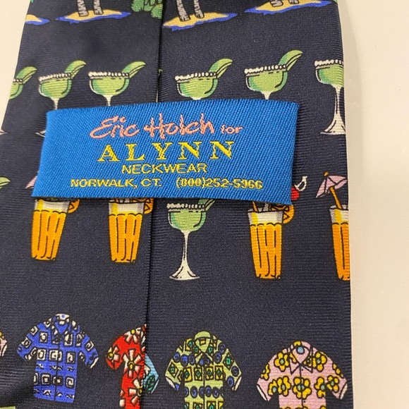 Eric Holch for Alynn Neckwear Spring Break Men’s Tie - Picture 2 of 4